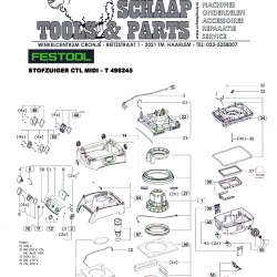Stofzuiger CTL - MIDI - T 498245